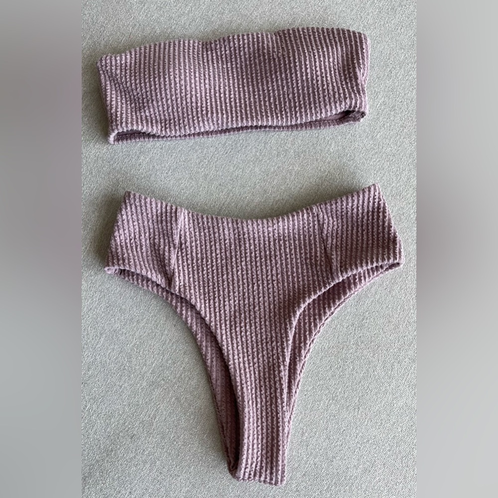 SHEIN two piece lavender color bikini set size S